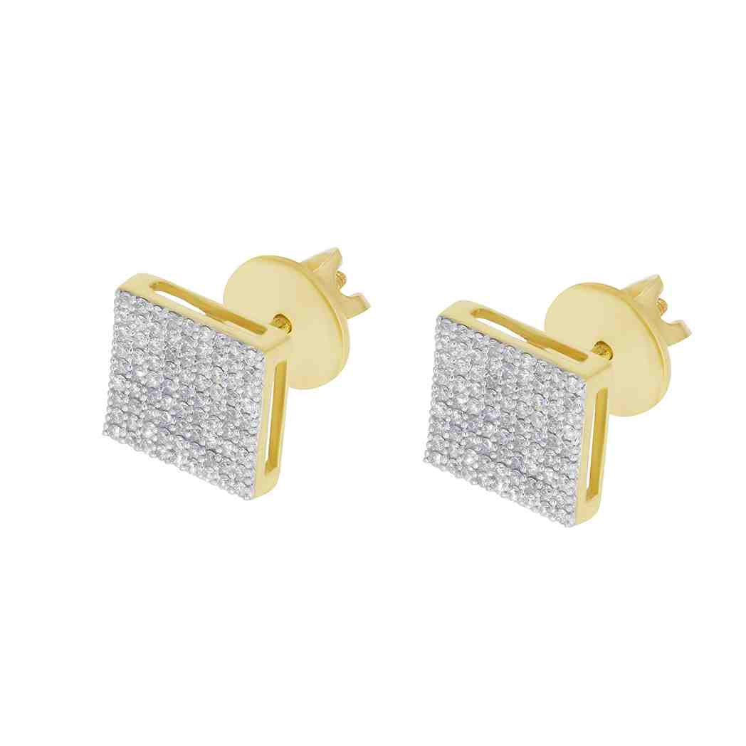 Square Stud Earring ER21422A